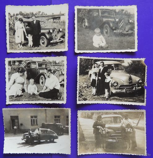 Фото "Ретроавтомобили", 6 шт.