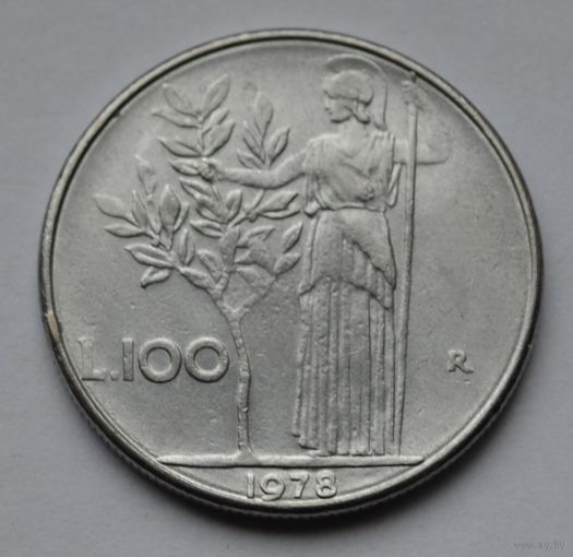Италия, 100 лир 1978 г.