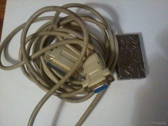 Кабель COM1(9pin) -> COM2(25pin) длинный