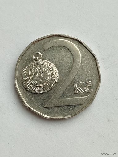 Чехия. 2 кроны 1993 года