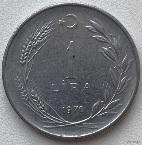 Турция 1 лира 1976 г.