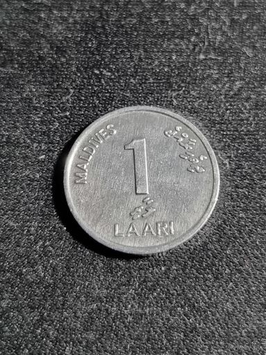 Мальдивы 1 лари 2012 Unc