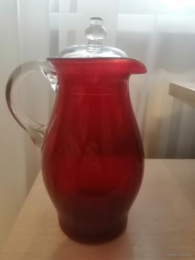 Красное стекло СССР