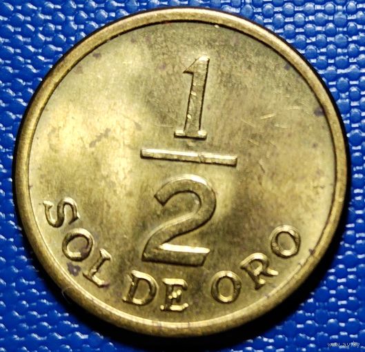 Перу 1/2 соль 1976 г.