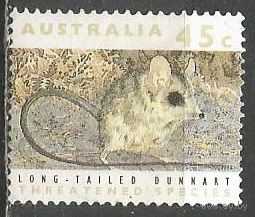 Австралия. Мышь полёвка. 1992г. Mi#1281.
