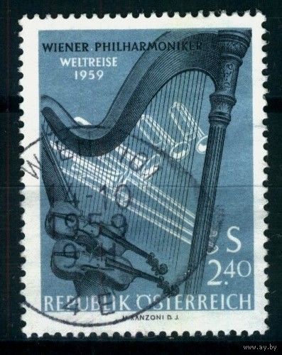 Австрия - 1959 [Mi. 1071] Гашеная (AT10)