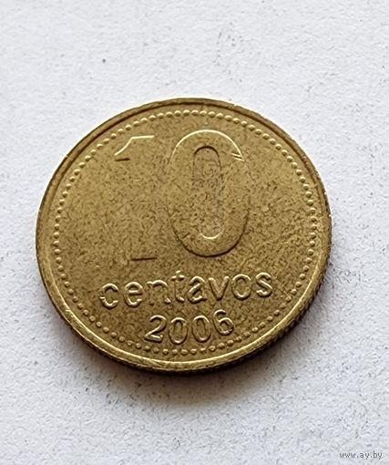 Аргентина 10 сентаво, 2006
