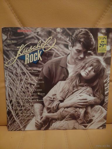 Various artists "KUSCHEL ROCK"  1988 3LP HOLLAND CBS 463097 ORIG NM/EX