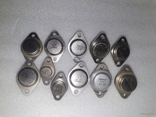Транзисторы  KU602, KU605, KU607, KD501, 2SC1114, 2SC867, BD354