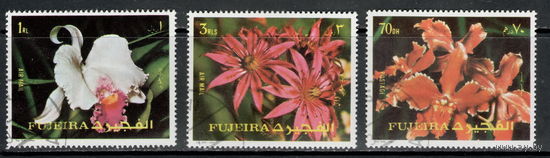 Фуджейра /Флора/ Цветы / 3 Марки