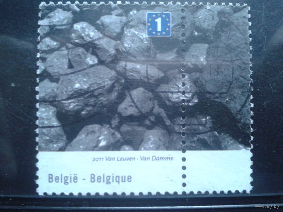 Бельгия 2011 Камни, фото 1964 г., марка из блока