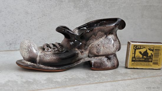 Ботинок статуэтка керамика