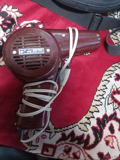 Фен винтажный EFBE 60 ГДР 60-е рабочий карболит хорош для оформления студий парикмахерских