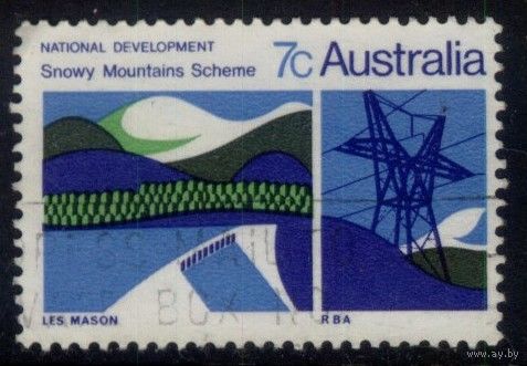 Австралия - 1970 [Mi. 446] Гашеная (AU10)