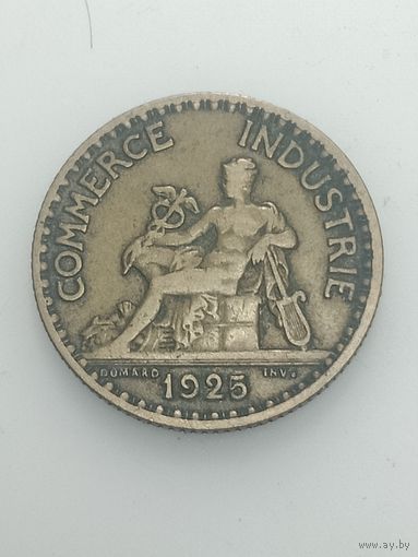 Франция  франк 1925 года .