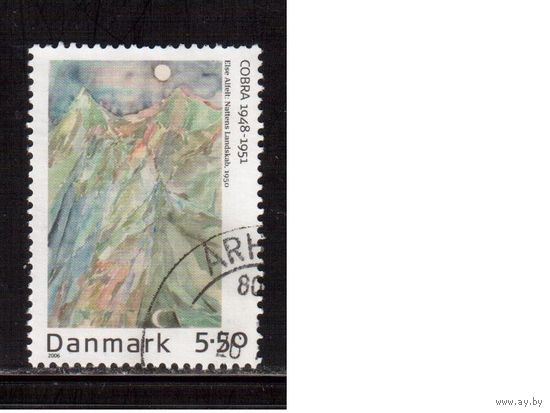 Дания-2006, (Мих.1447) гаш., Искусство, Живопись