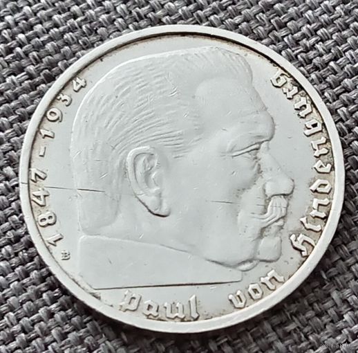 2 рейхсмарки 1938 В