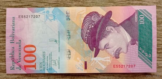 Werty71 Венесуэла 100 боливаров 2018 UNC банкнота