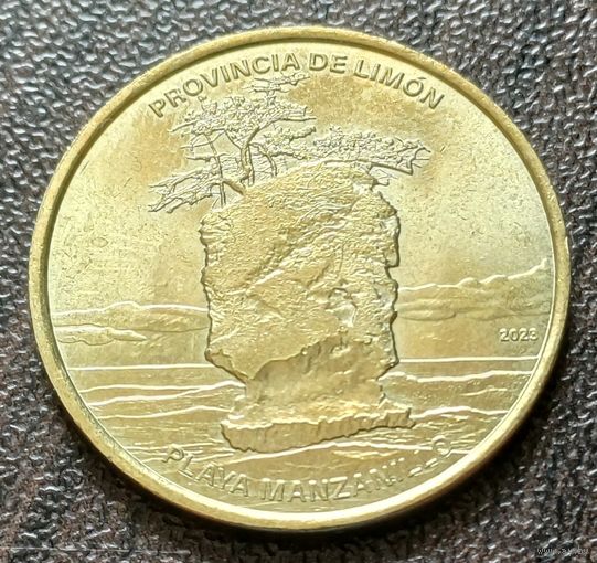 Коста-Рика 25 колонов, 2023  Провинция Лимон   ( 1-6-3 )