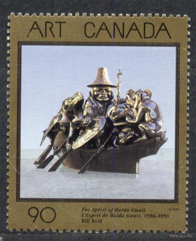 Живопись, искусство. Канада. 1996. Полная серия 1 марка. Чистая