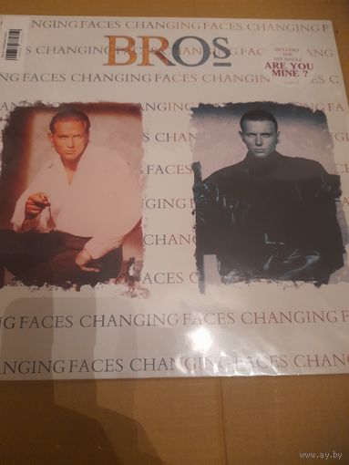 BROS " CHANGING FACES" 1991  LP EU COLUMBIA 4688171 SEALED  MINT