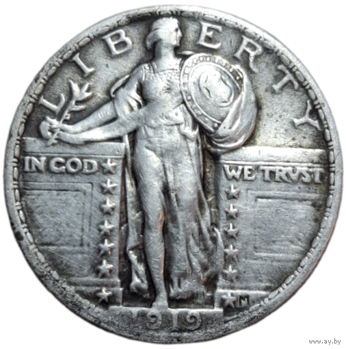 25 центов 1919