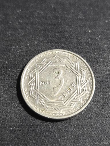 Казахстан 3 тенге 1993
