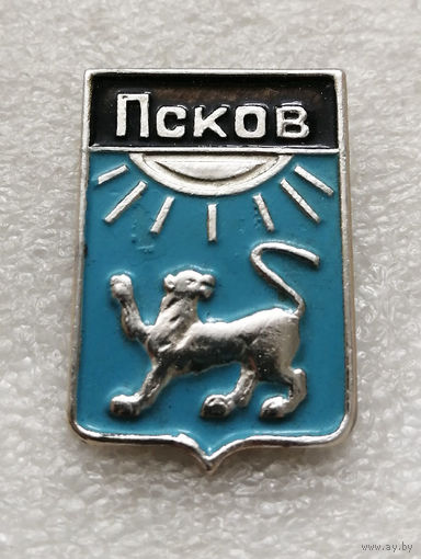 Псков. Герб города. Геральдика. Россия #3071-CР50