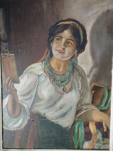 Картина (реплика картины "Оксана" Харитона Платонова)