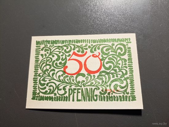 Германия 50 пфенингов 1919г (1)