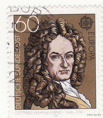 Готфрид Вильгельм Лейбниц (1646-1716) (философ) 1980 год