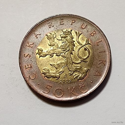 Чехия 50 крон, 2009