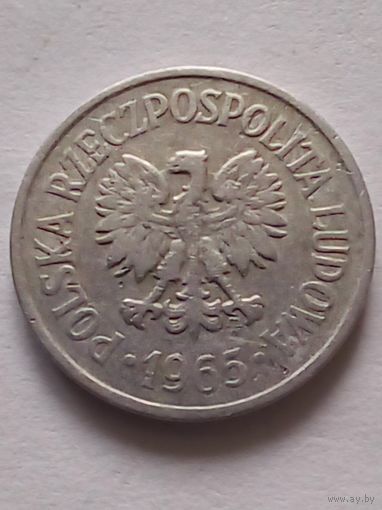 Польша 10 грош 1965 г
