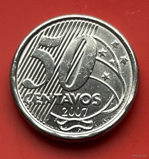 37-06 Бразилия 50 сентаво 2007 г.