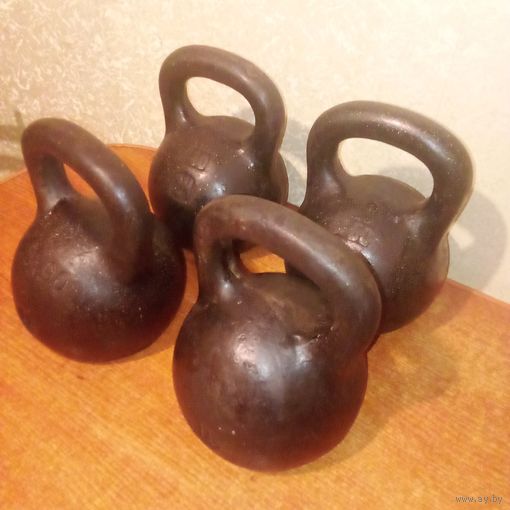 Гиря 16 кг и 24 кг СССР