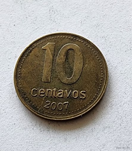 Аргентина 10 сентаво, 2007
