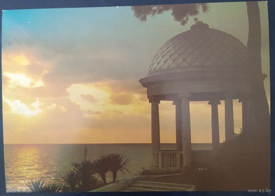 СССР 1987 открытка Сочи.