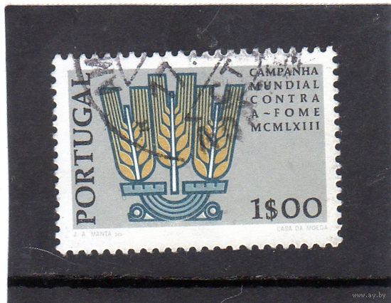 Португалия. Ми- 935. Колосья Серия: компания "Свобода от голода". 1963.
