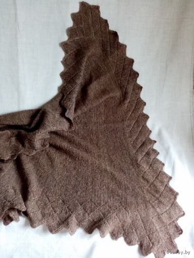 Платок пуховый 100х100 см СССР шерстяной