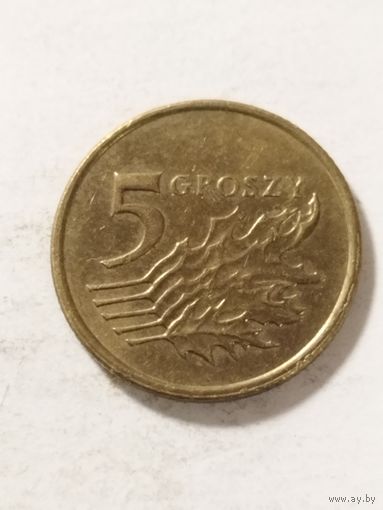 Польша 5 грош 2009