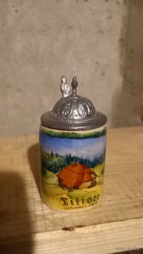 Кружка пивная, бокал , высота 7см