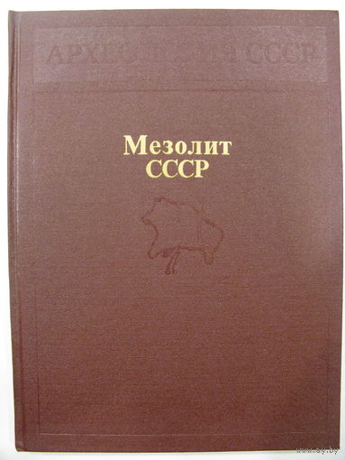 Археология СССР. Мезолит СССР.