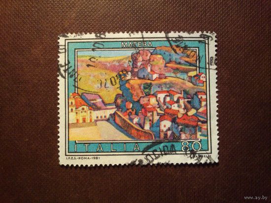 Италия 1981 г.Туризм.Город Матера,регион Базиликата ./46а/
