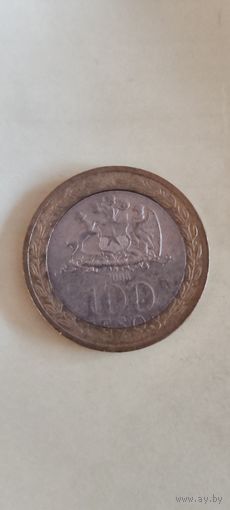 Чили 100 песос 2008