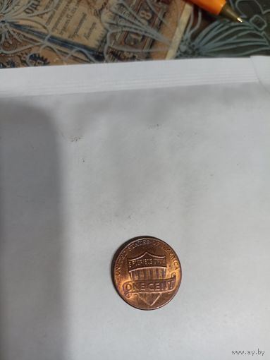 США 1 цент 2011 год