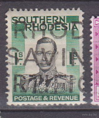Британские Колонии Южная Родезия 1937 год Король Георг VI  лот 2 Известные личности