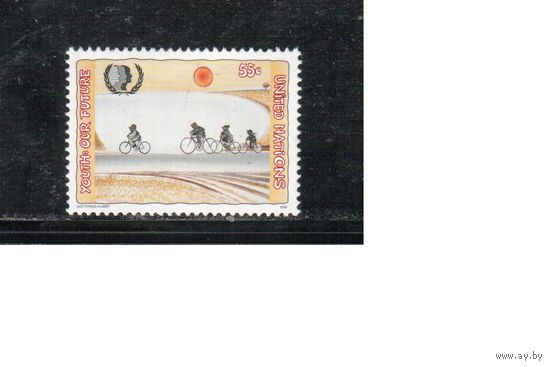 ООН(США)-1995(Мих.686) , ** , Велосипеды