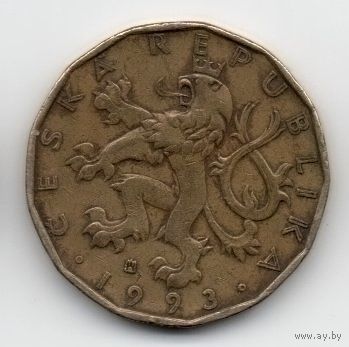 20 крон 1993 Чехия
