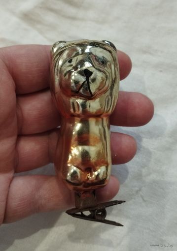 Ёлочная игрушка лев