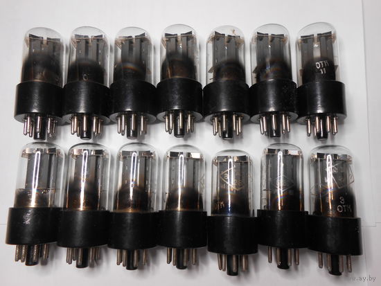 Радиолампы 6Н8С 50-60-х годов  ВП ПРОВЕРЕНЫ - СМОТРИТЕ ОПИСАНИЕ